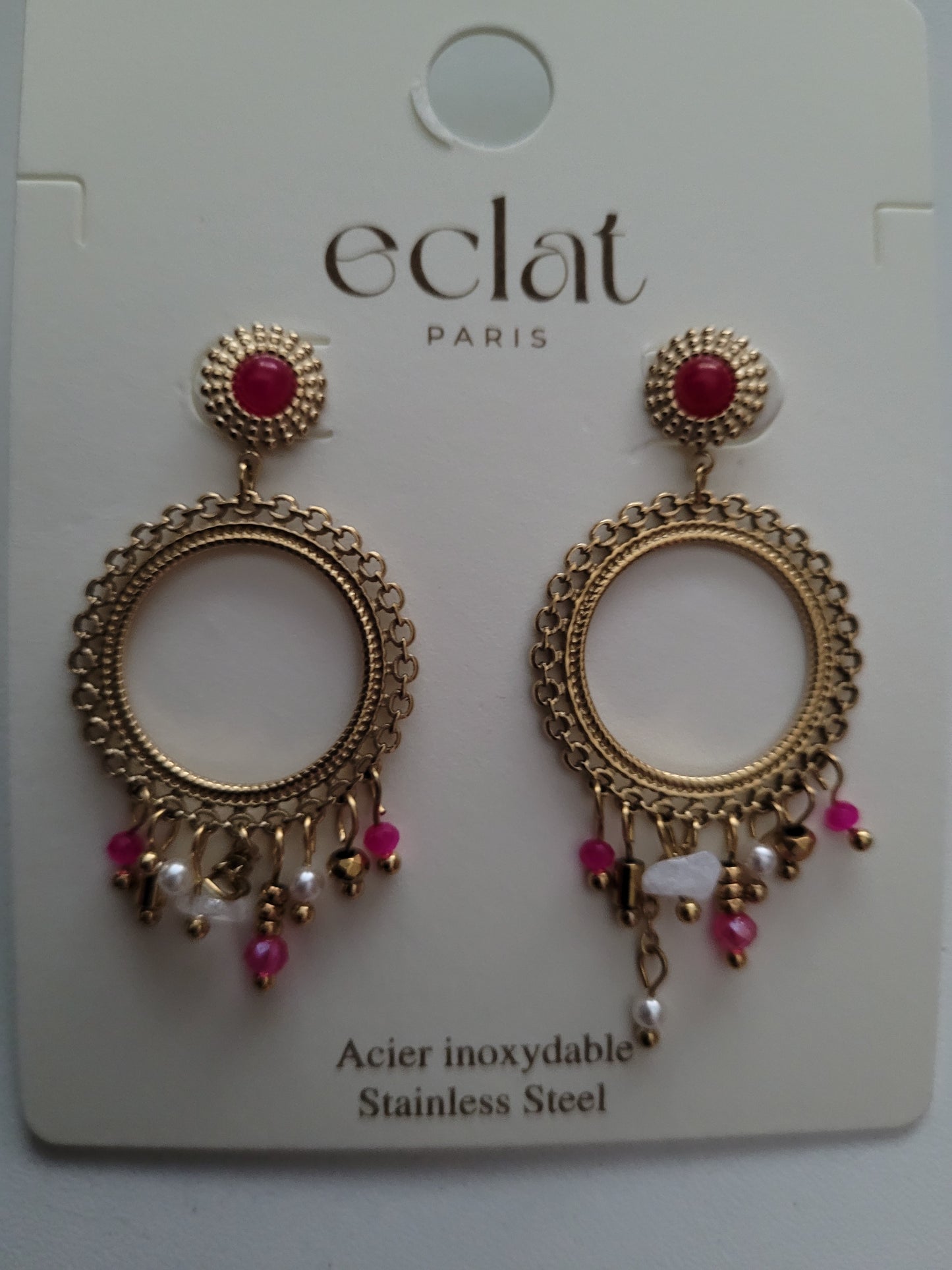 boucles d'oreilles Princesse