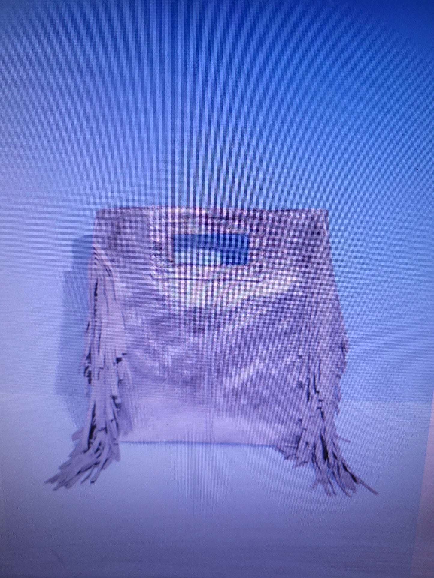 Sac à main bandoulière cuir irisé 26*6*26 cm