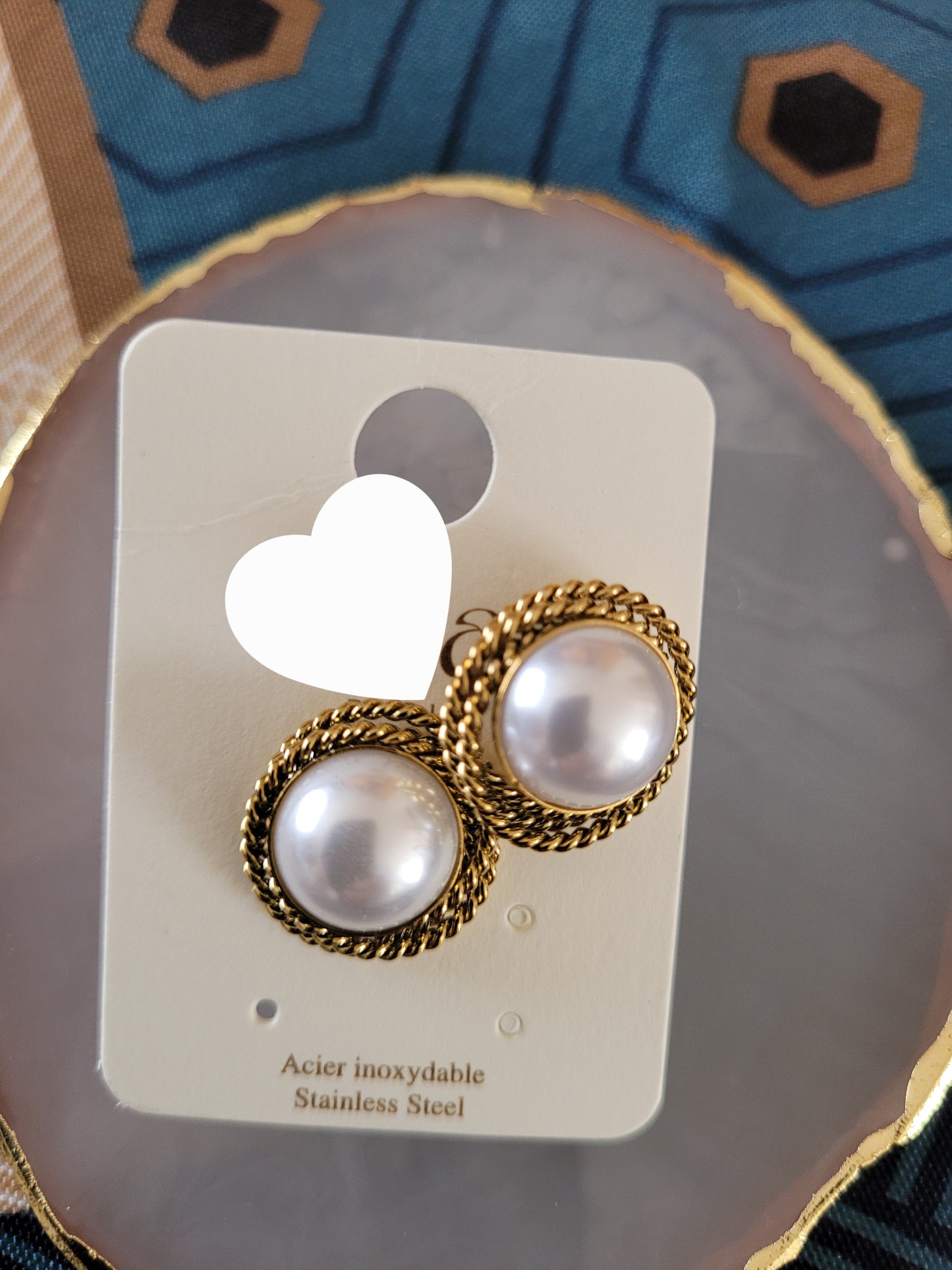 Boucles d'oreilles Camille