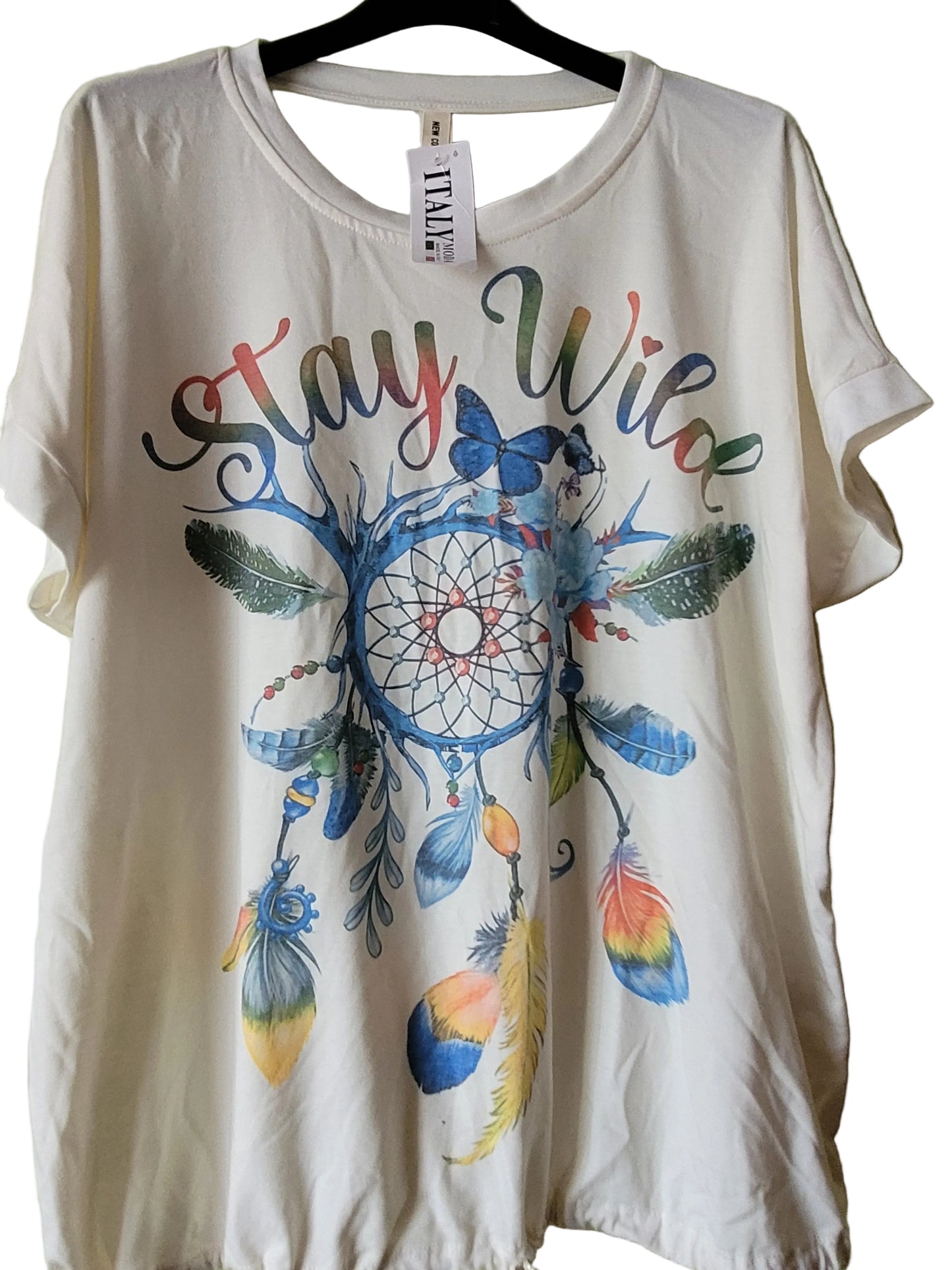 Haut manches courtes Attrapes rêves