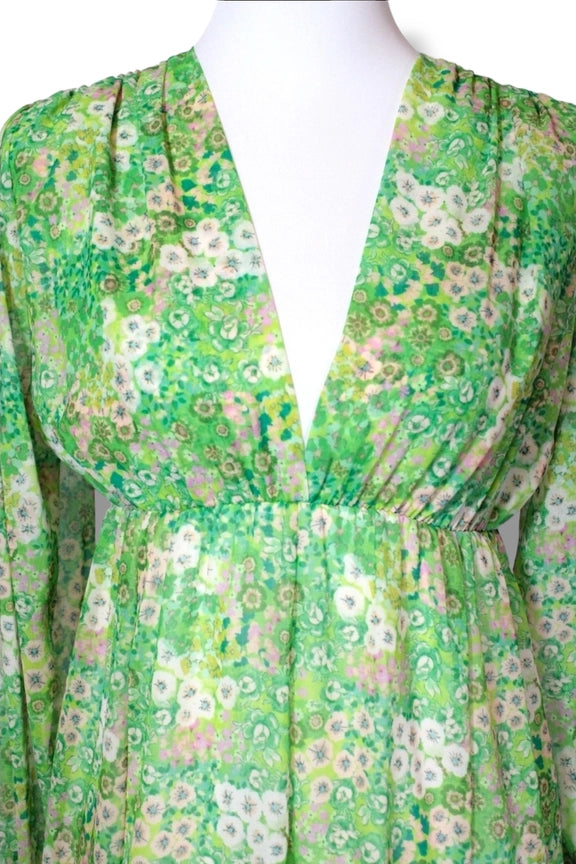 Robe Florale Finesse - Elégance ludique MARIA