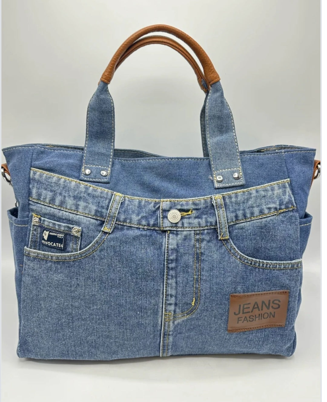 Sac à mains en jeans Lou (en pré commande)
