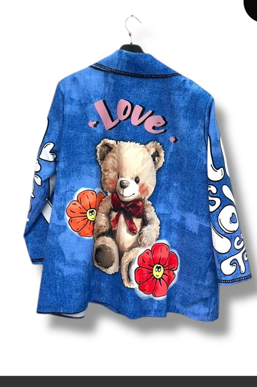 Blazer/ veste teddy love