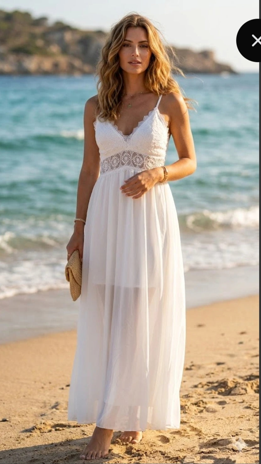 Robe maxi bohème chic Lou
