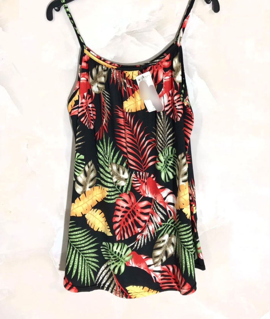 Débardeur imprimé tissu maillot de bain Lison ( en pré commande)