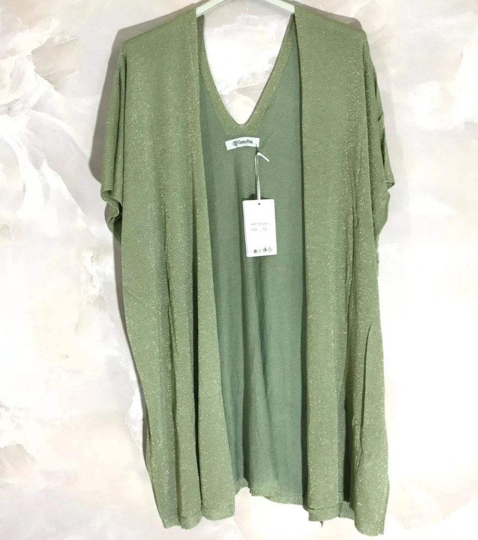 Gilet lurex Tatiana ( en pré commande)
