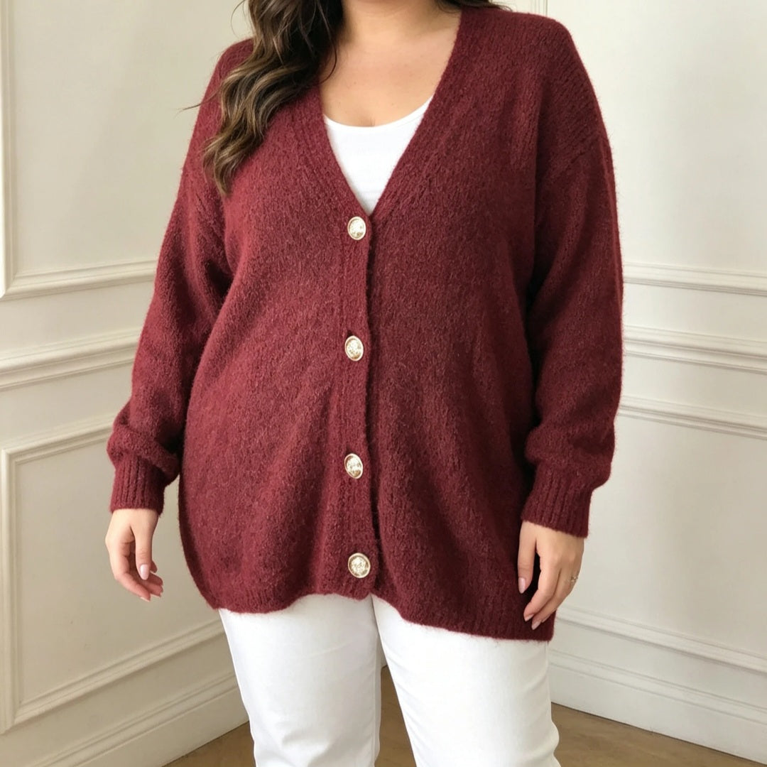 Gilet boutonné Claire ( en pré commande)