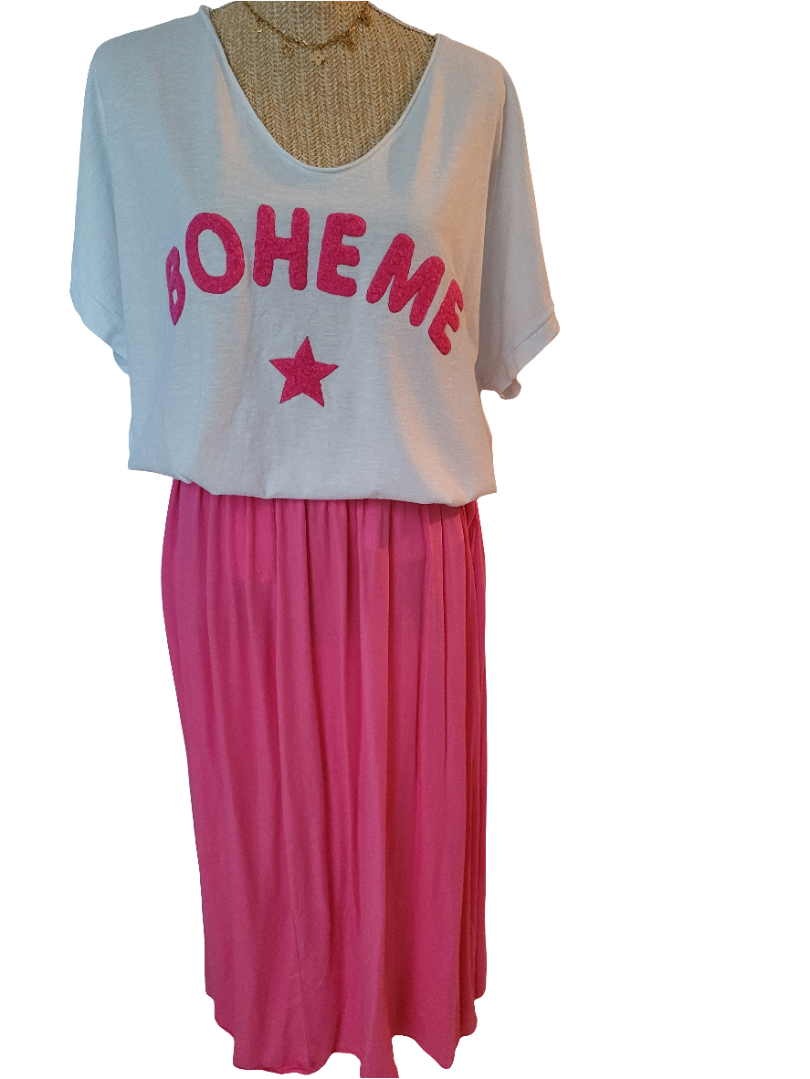 tee-shirt bohème