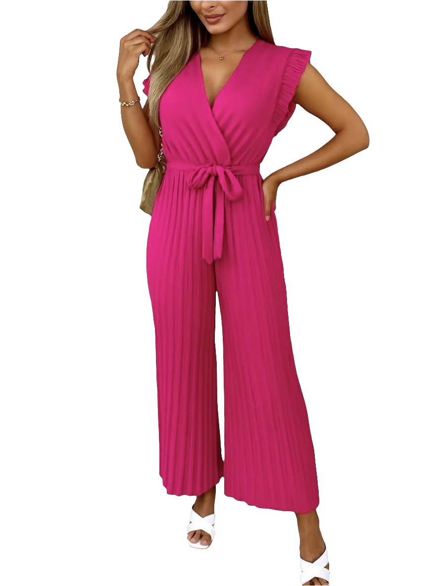 Combinaison pantalon plissé AURORE