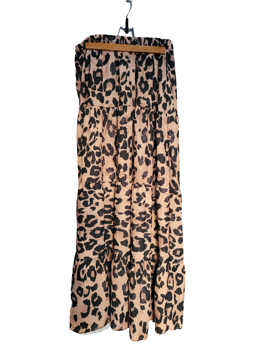 Jupe longue imprimée léopard 🐆