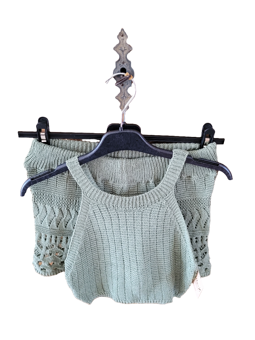 Ensemble crochets top et short