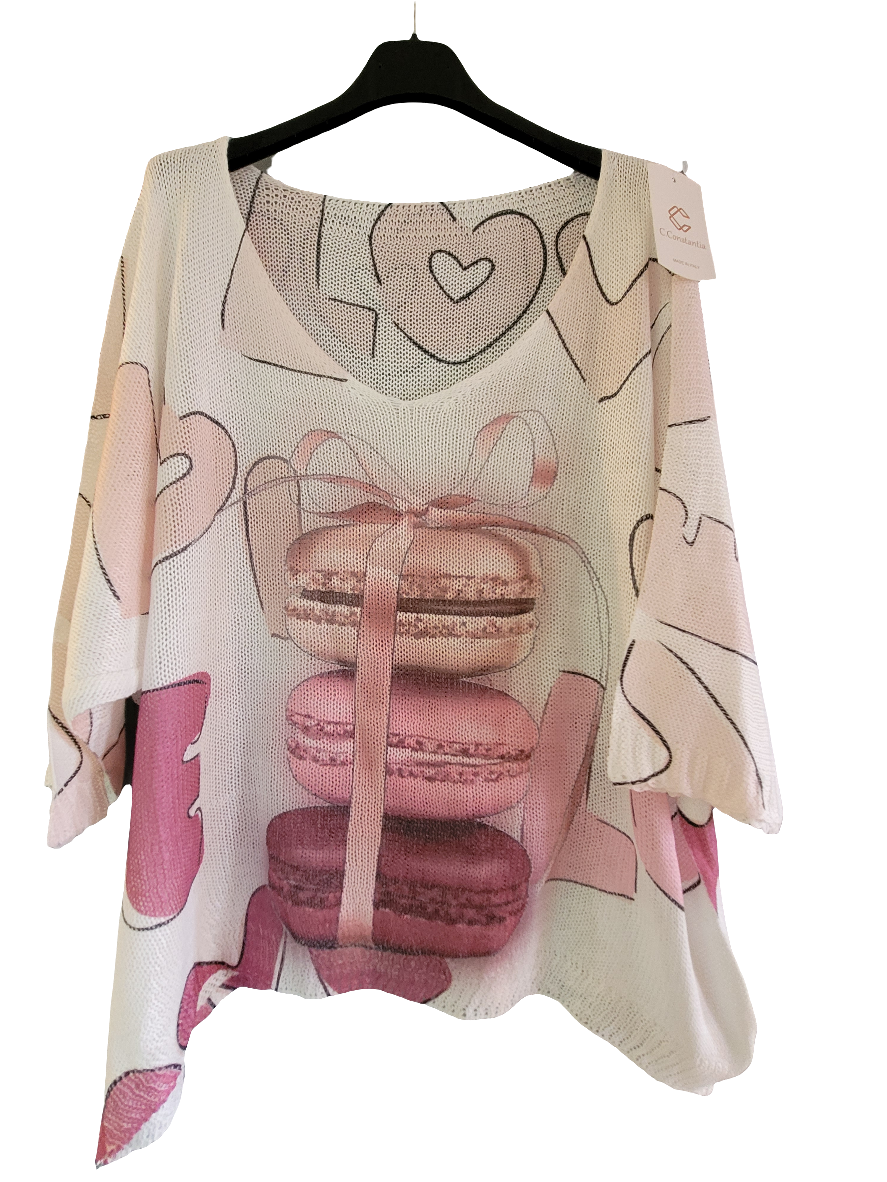 Pull fin love macarons