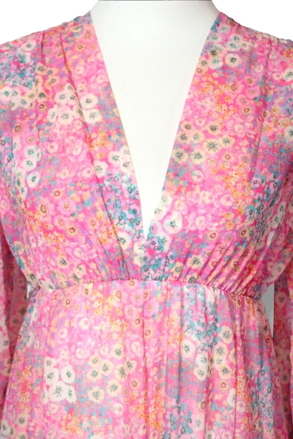 Robe Florale Finesse - Elégance ludique MARIA