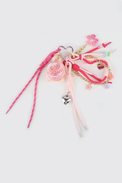 Porte-clé fantaisie grigri tortue double accroche