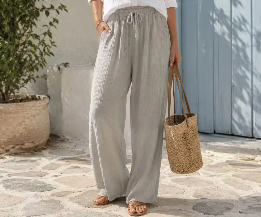 pantalon gaze de coton VALERIE