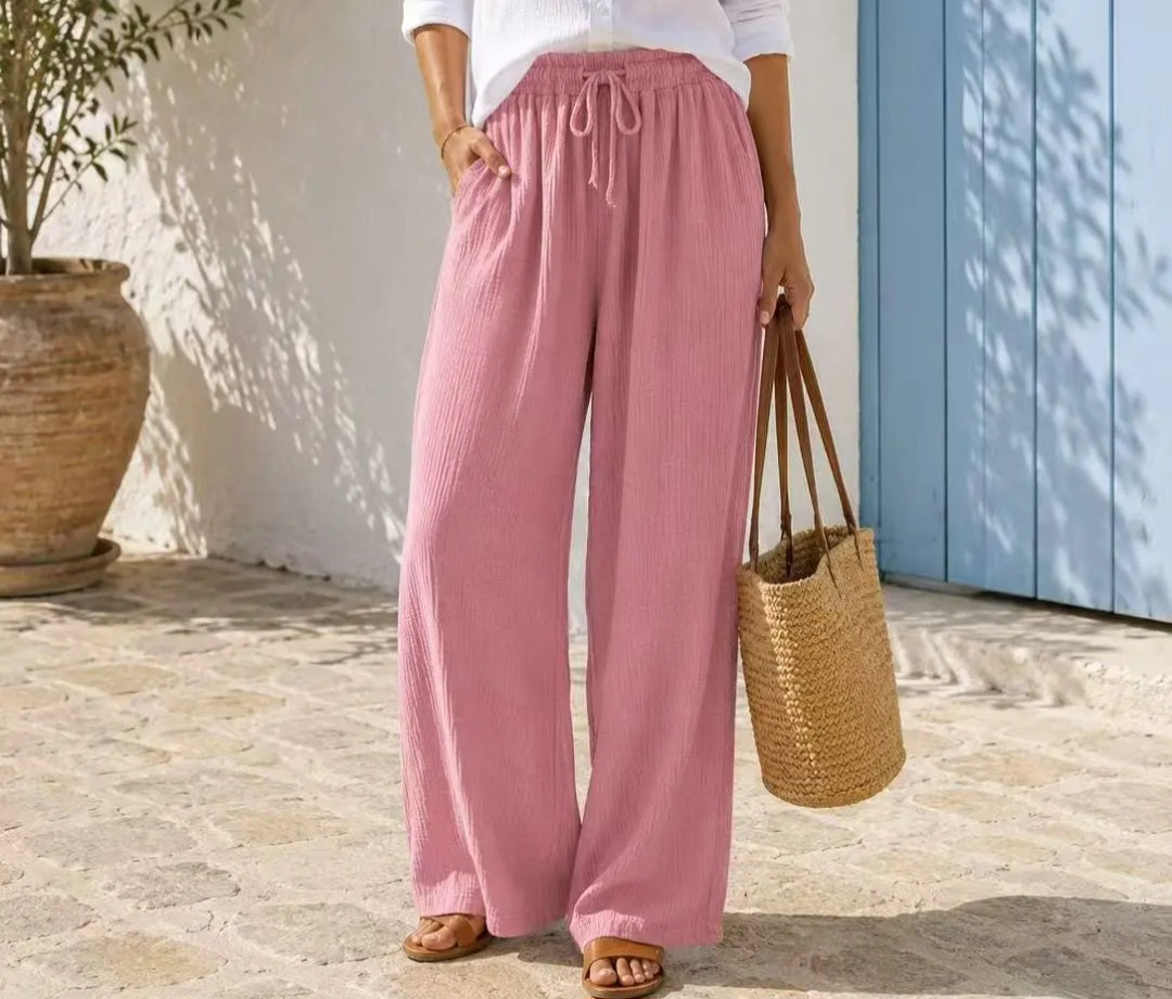 pantalon gaze de coton VALERIE