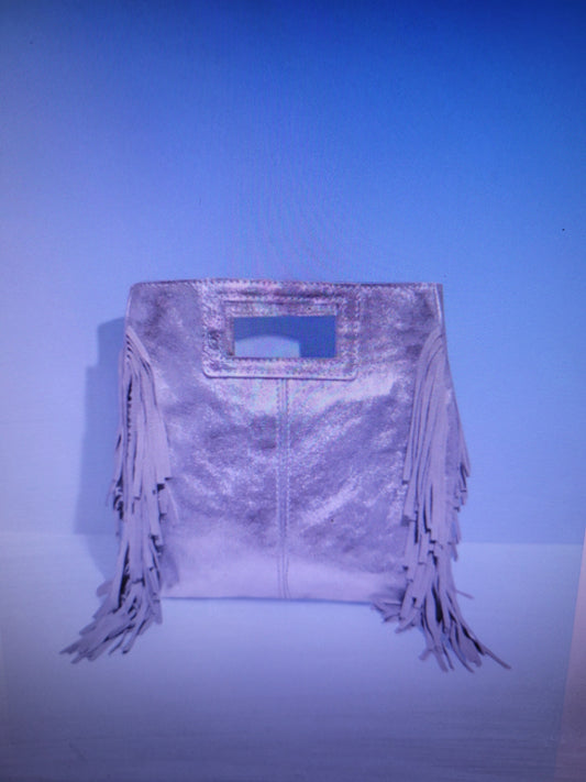 Sac à main bandoulière cuir irisé 26*6*26 cm
