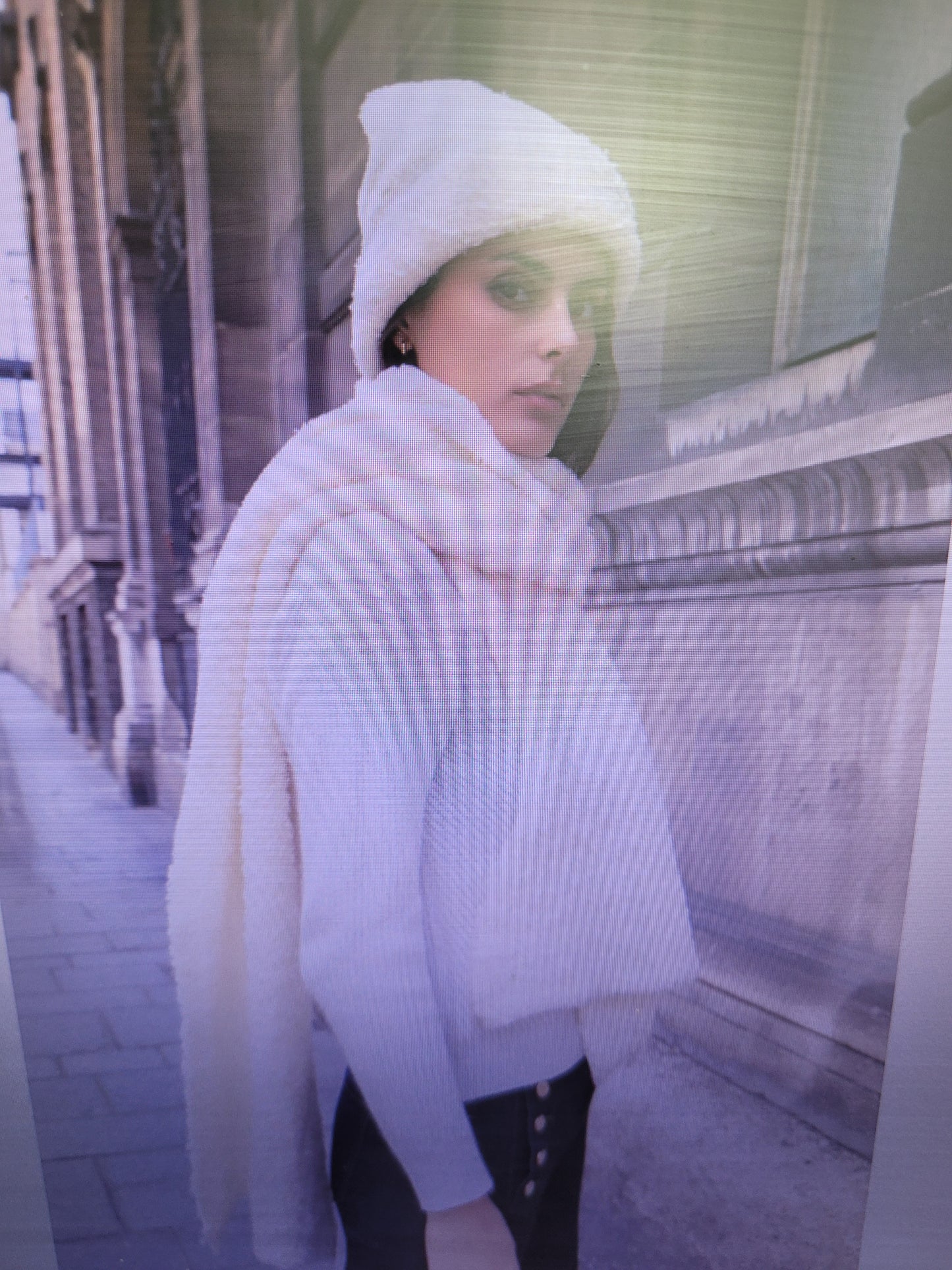 Ensemble bonnet + écharpe doudou