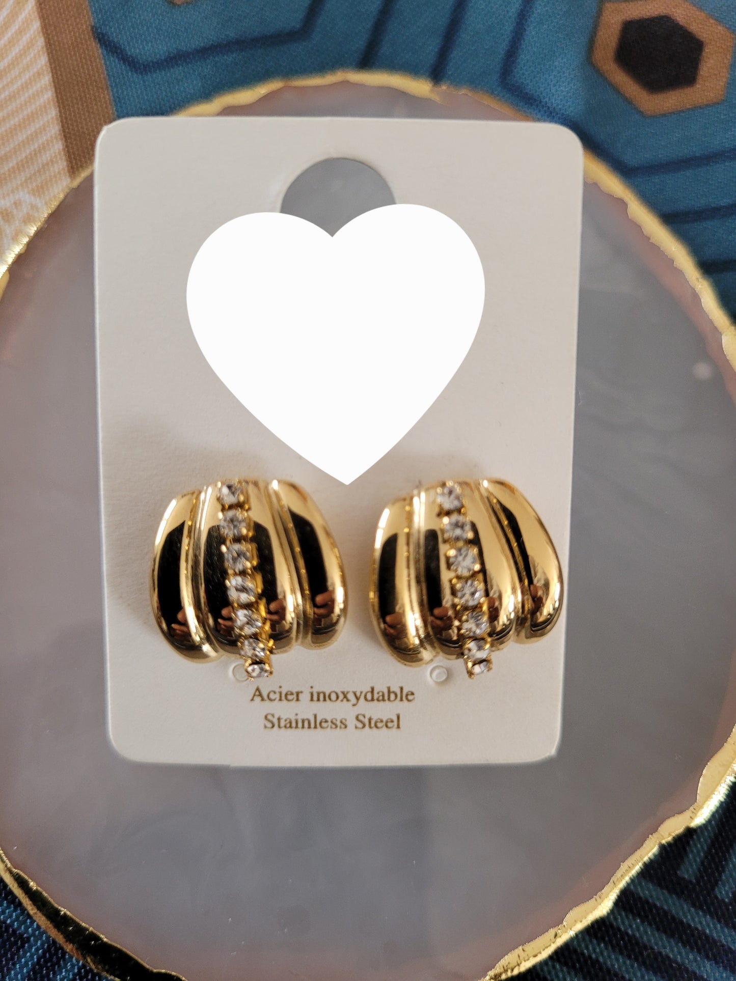 Boucles d'oreilles Eclat