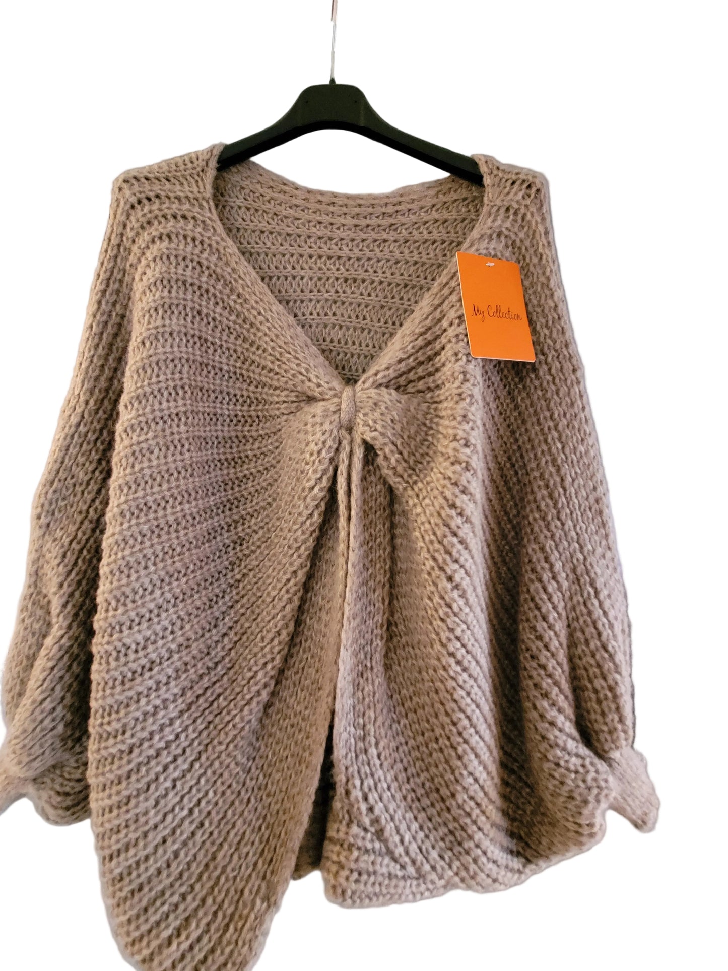 Pull poncho noeuds Scarlett