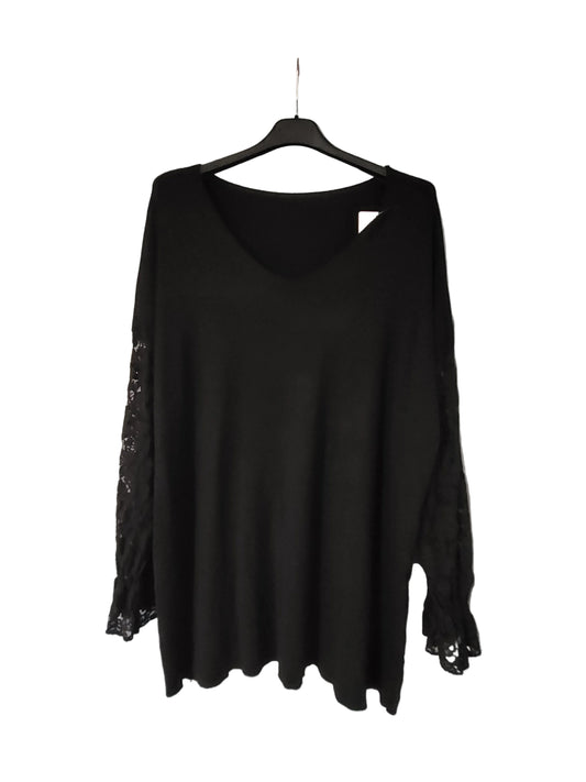 Hauts manches dentelles Felicita