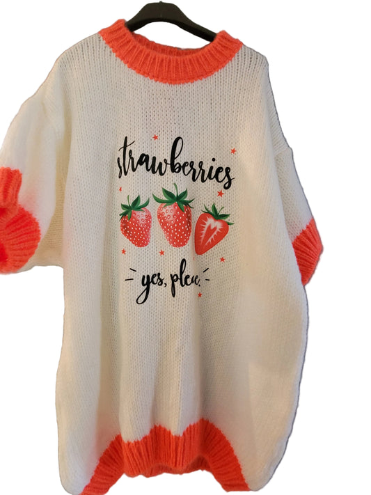 Pull manches 3/4 Strawberry