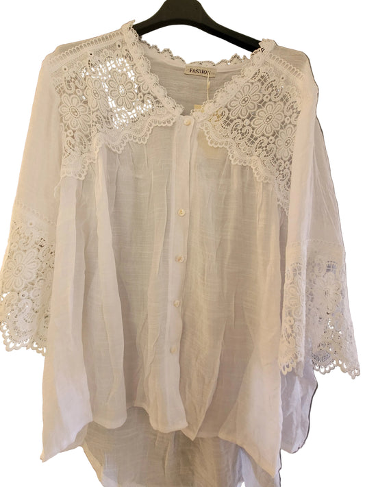 Chemise dentelle Armonia