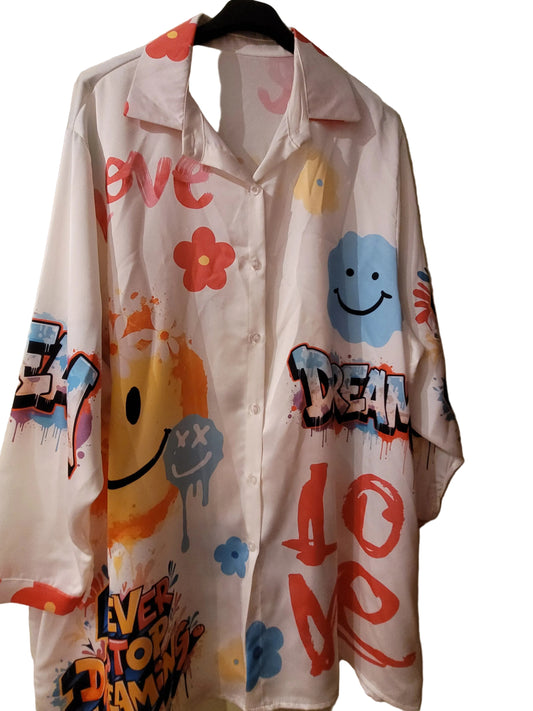 Chemise colorée LOVE DREAM