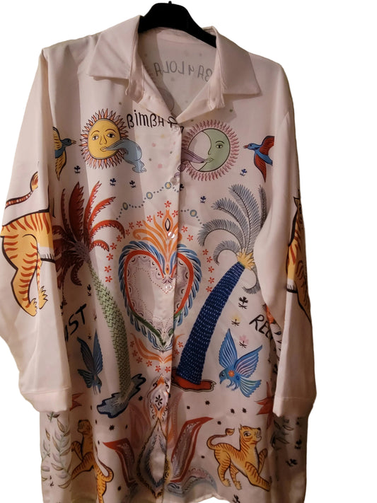 chemise colorée PARADIS ( en pré commande)