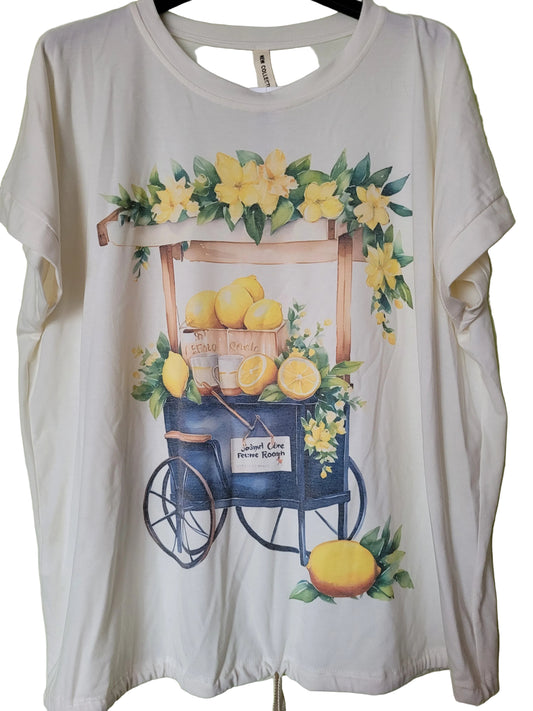 Hauts manches courtes citrons 🍋