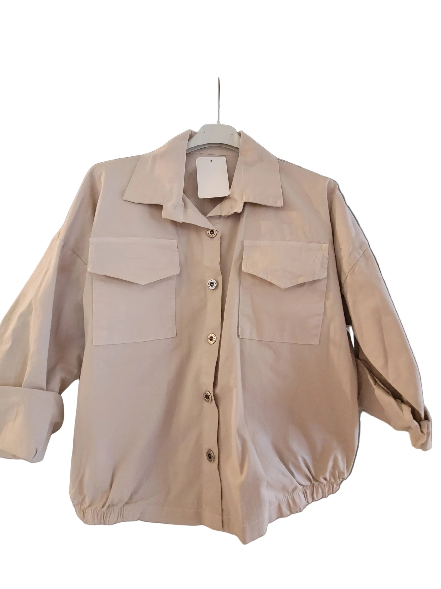 Veste courte en coton Florine