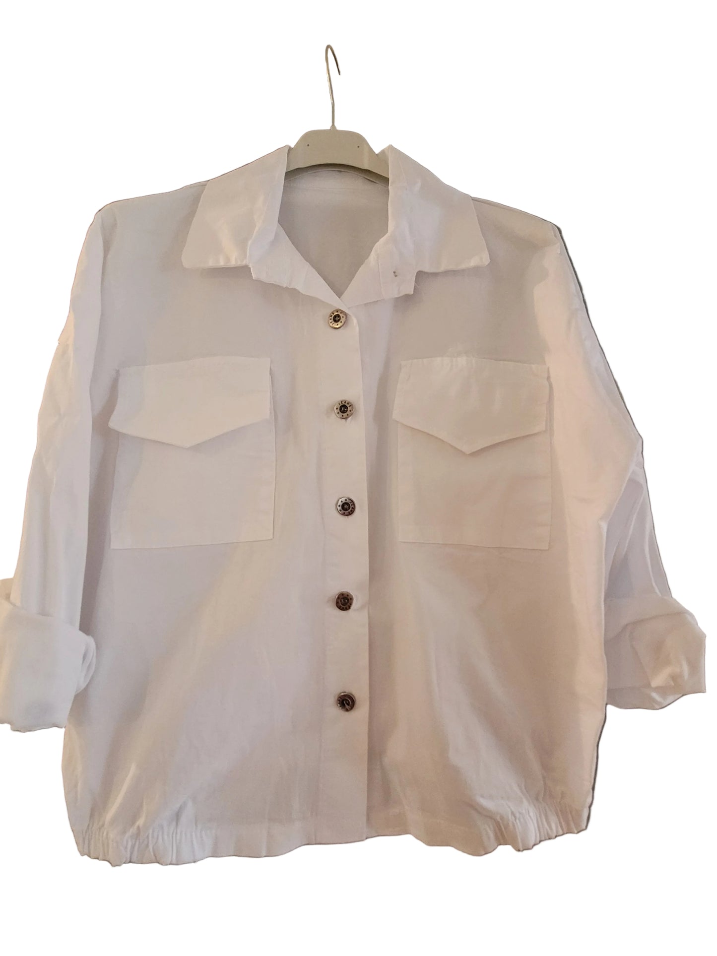 Veste courte en coton Florine