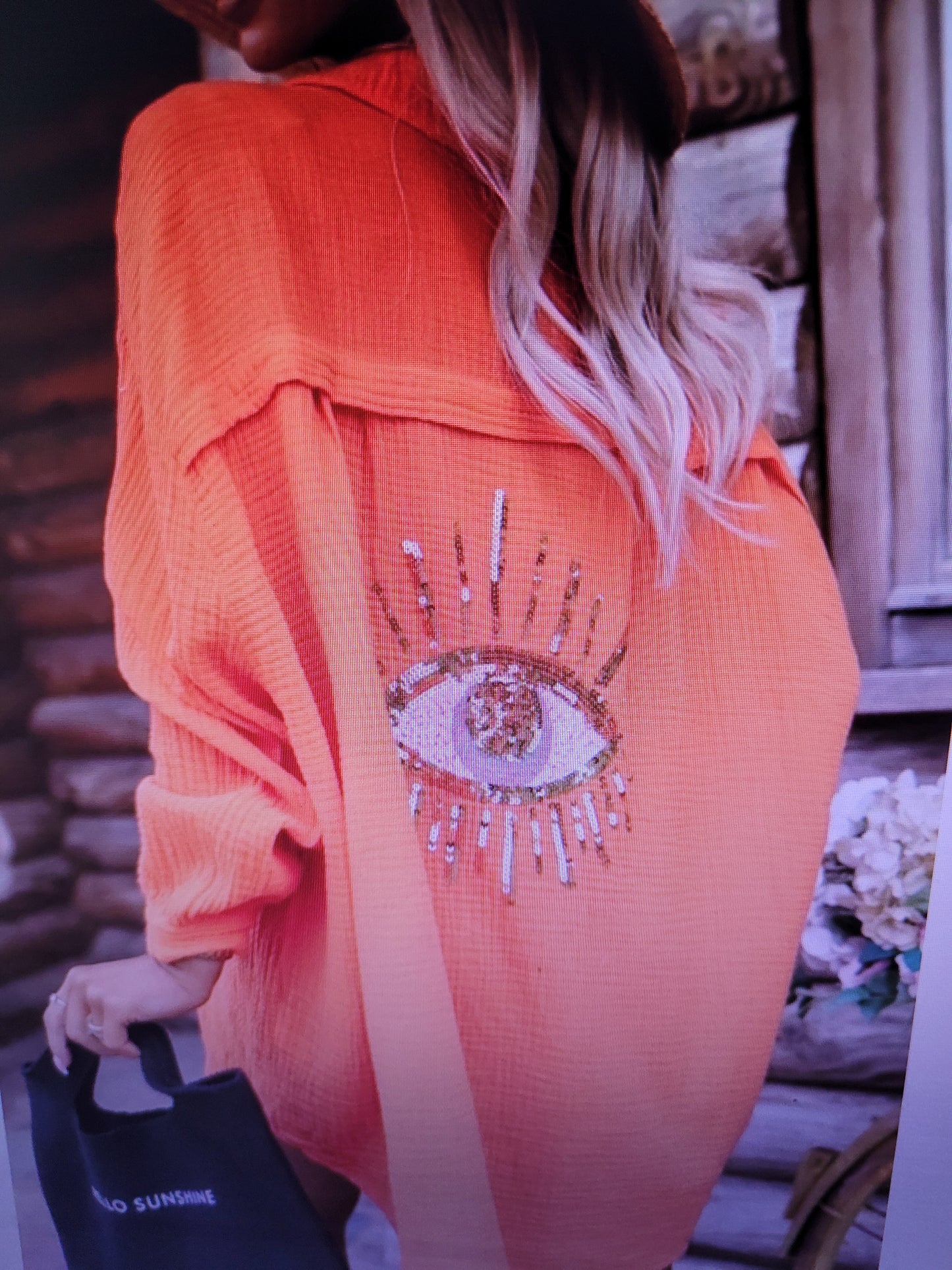chemise gaze de coton oeil mystique ( en pré commande)
