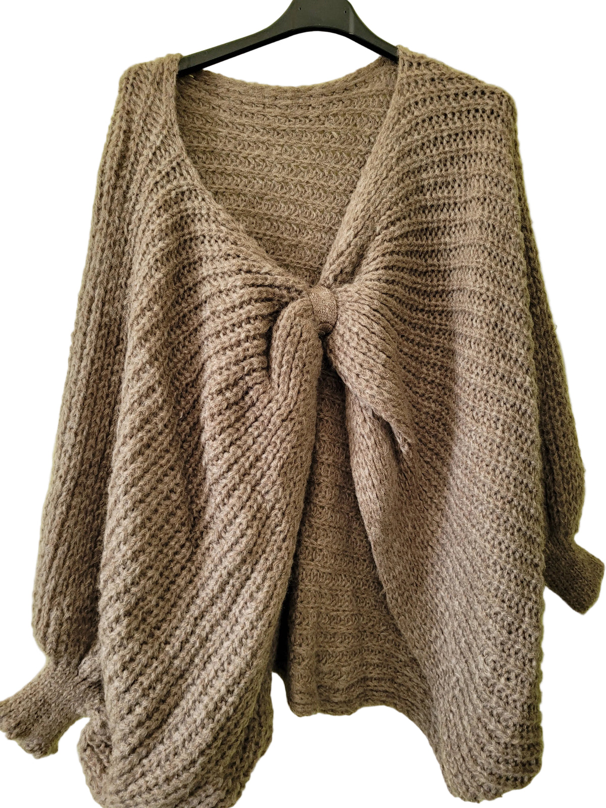 Pull à noeuds ouvert