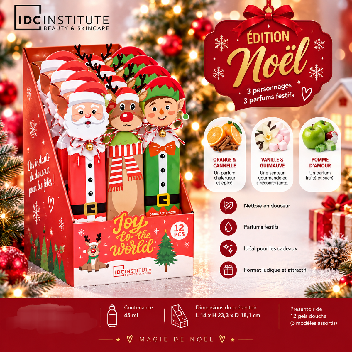 Gels douches Noël 🎅 ( en pré commande)