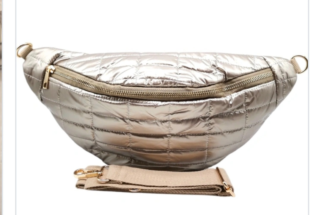 Sac banane matelassée