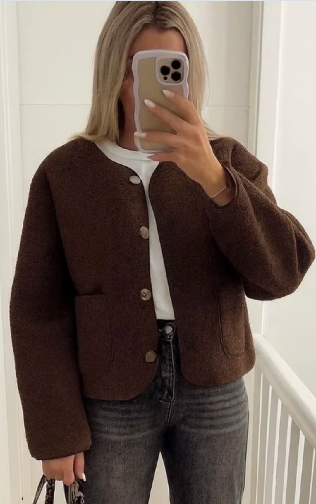 Veste teddy Valentina