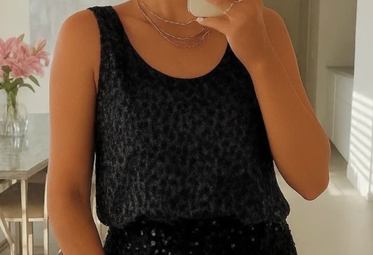 Tops à sequins Gabrielle