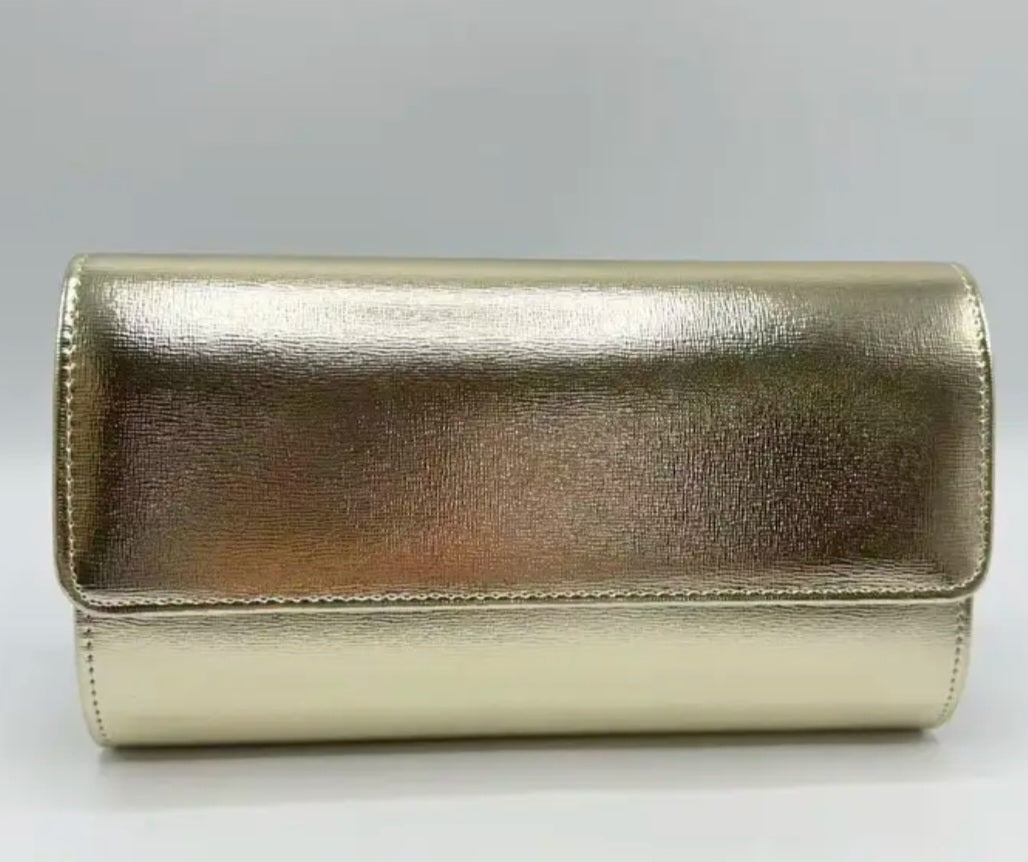 Pochette de soirée dorée Selena