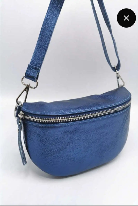 Petits sac banane en cuir Anna