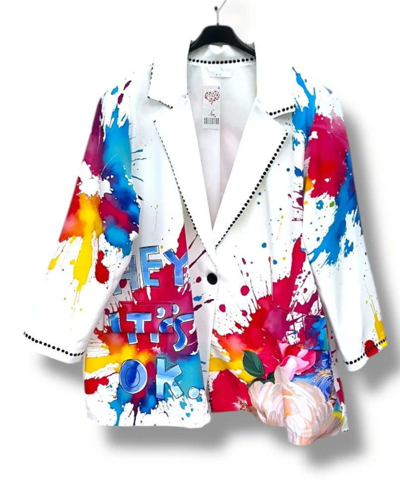 Blazer/ veste Flowers
