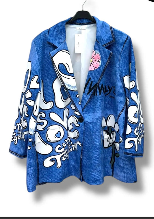 Blazer/ veste teddy love