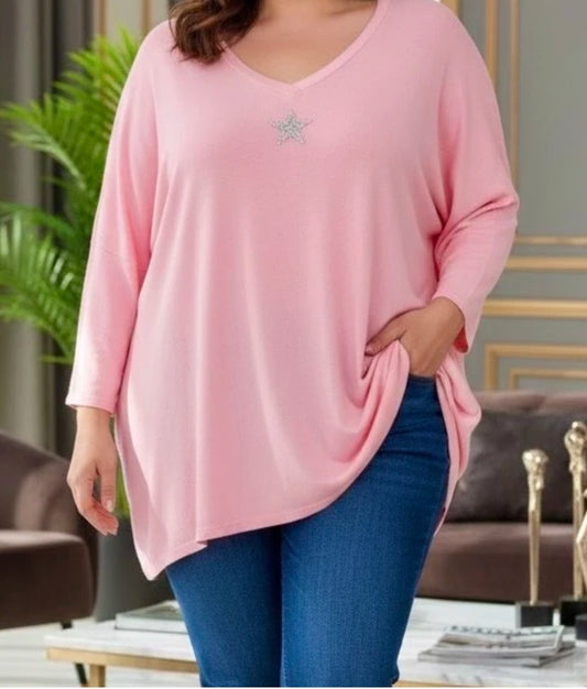 Pull fin étoile Ariel