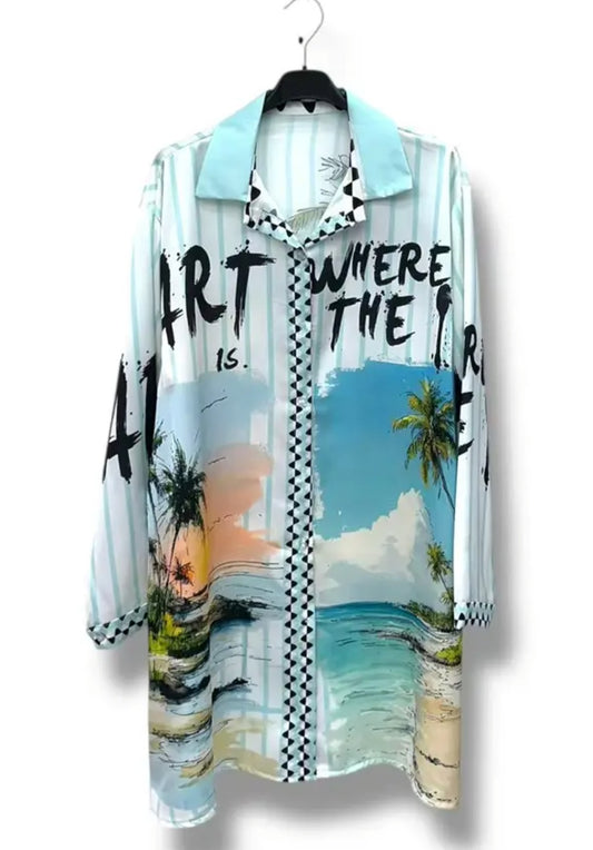 Chemise colorée Summer ( en pré commande)