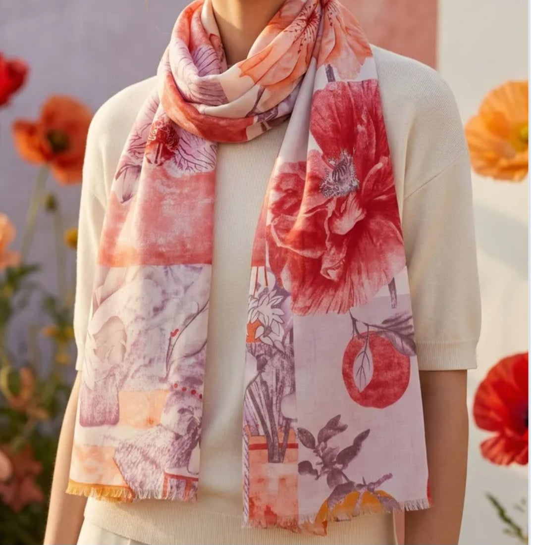 Foulard Floral