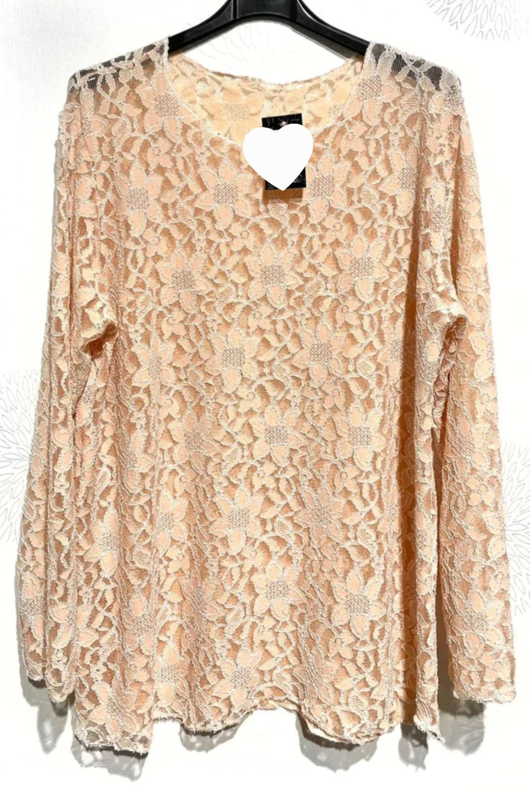 Tunique en dentelle Alexandra