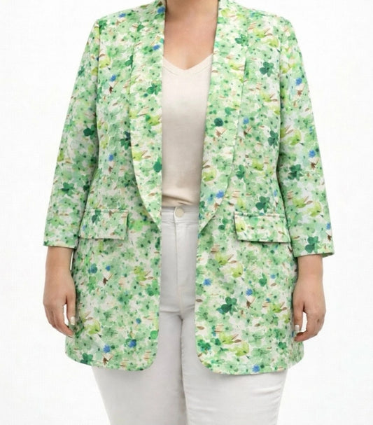 Blazer imprimé fleuris