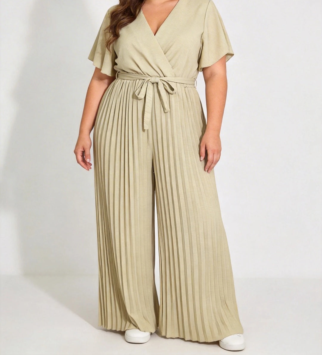 Combinaison pantalon plissé