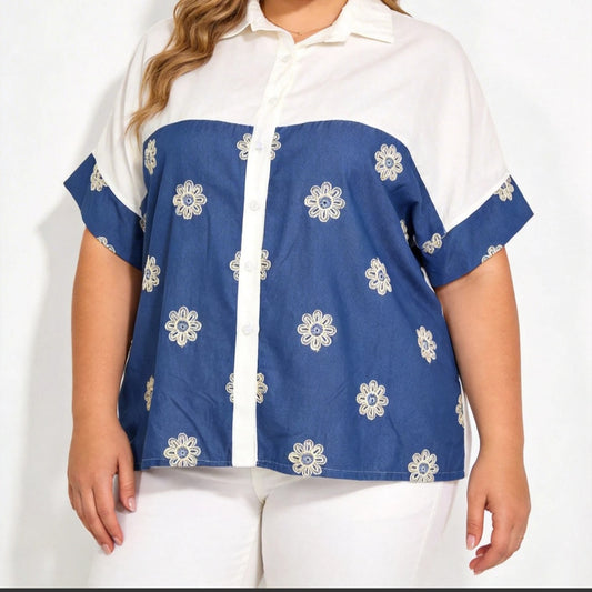 Chemise patchwork