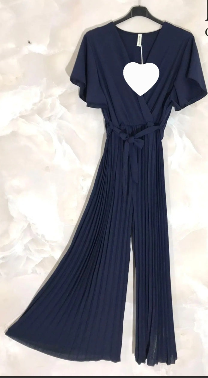 Combinaison pantalon plissé
